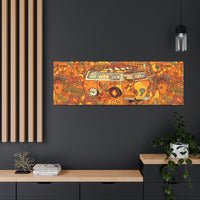 Vintage 70's Inspired Van Life Canvas Gallery Wraps!