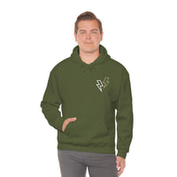 Basics Wear Anywhere Unisex Heavy Blend Hooded Sweatshirt! Lightening Bolt Edition! Basics!