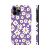 Purple Daisy Tough Phone Cases, Case-Mate! Spring Vibes!