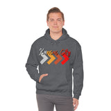 Kansas City Football Arrow Colors Unisex Heavy Blend Hooded Sweatshirt! Football Season!