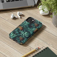 Teal Blue Pineapples Tough Phone Cases, Case-Mate! Summer Vibes!