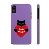 Valentines Day Your Perfect Kitten Purple Tough Phone Cases, Case-Mate! Spring Vibes!