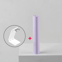 Quick-Dry Portable Nail Dryer: UV LED Mini Lamp Pen with Flashlight