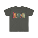 Vintage Emergency Department Heartbeat Unisex Graphic Tees!