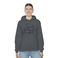 Spread Kindness Like Snowflakes Unisex Hooded Sweatshirt! Winter Vibes!