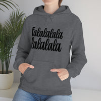 Falalalala lalala Christmas Unisex Heavy Blend Hooded Sweatshirt! Winter Vibes!