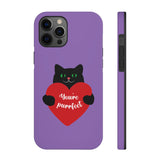 Valentines Day Your Perfect Kitten Purple Tough Phone Cases, Case-Mate! Spring Vibes!