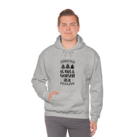 Christmas is not a Season it's a Feeling Unisex Heavy Blend Hooded Sweatshirt! Winter Vibes!