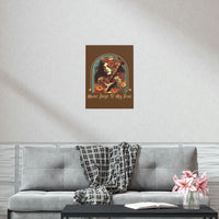 Vintage Music Sings To My Soul Premium Matte Vertical Posters!