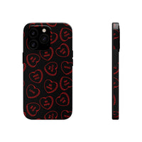 Valentines Day Candy Hearts Red and Black Tough Phone Cases, Case-Mate! Spring Vibes!