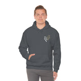 Basics Wear Anywhere Unisex Heavy Blend Hooded Sweatshirt! Lightening Bolt Edition! Basics!