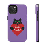 Valentines Day Your Perfect Kitten Purple Tough Phone Cases, Case-Mate! Spring Vibes!