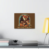 Vintage 70's Inspired Music Sings To My Soul Canvas Gallery Wraps!