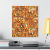 Vintage 70's Inspired Van Life Canvas Gallery Wraps!