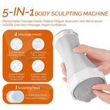 Wireless Body Sculpting & Slimming Vibrator: Anti-Cellulite & Fat Removal Massager