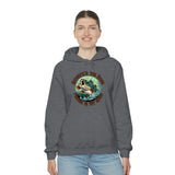 Grandpa's The Name and Fishing is My Game Fathers day Unisex Heavy Blend Hooded Sweatshirt!