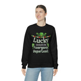 Lucky To Be in The Emergency Department Unisex Heavy Blend Crewneck Sweatshirt! Spring Vibes!