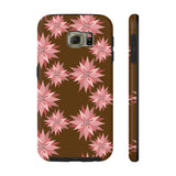 Valentines Day Star Flower Pink and Brown Tough Phone Cases, Case-Mate, Spring Vibes!