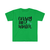 Enjoy The Winter Holiday Unisex Graphic Tees! Winter Vibes!