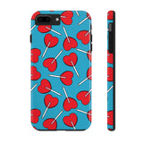 Valentines Day Candy Heart Lollypop Tough Phone Cases, Case-Mate! Spring Vibes!