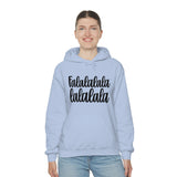 Falalalala lalala Christmas Unisex Heavy Blend Hooded Sweatshirt! Winter Vibes!