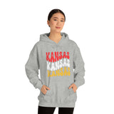 Kansas City Football Ride The Red Wave Unisex Heavy Blend Hooded Sweatshirt! Football Season! Spring Vibes!