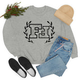 Freckled Fox Company Black Logo Unisex Heavy Blend Crewneck Sweatshirt! Merch! Spring Vibes!