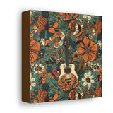 Floral Vintage 70's Inspired Guitar Canvas Gallery Wraps!