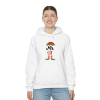 Mr. Elf Unisex Heavy Blend Hooded Sweatshirt! Winter Vibes!