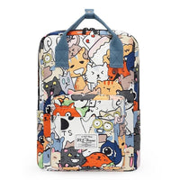 Stylish Canvas Backpack for School & Casual Use