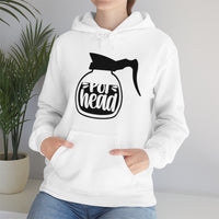 Pot Head Coffee Lovers Unisex Heavy Blend Hooded Sweatshirt! Sarcastic Vibes!