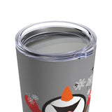 Tis The Season To Sparkle Snowman Tumbler 20oz! Winter Vibes!