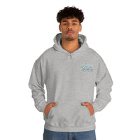 Blue Wave Wear Anywhere Unisex Heavy Blend Hooded Sweatshirt! Basics!