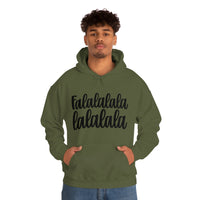 Falalalala lalala Christmas Unisex Heavy Blend Hooded Sweatshirt! Winter Vibes!