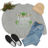 Lucky To Be in The Emergency Department Unisex Heavy Blend Crewneck Sweatshirt! Spring Vibes!