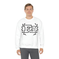 Freckled Fox Company Black Logo Unisex Heavy Blend Crewneck Sweatshirt! Merch! Spring Vibes!