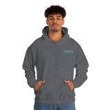 Blue Wave Wear Anywhere Unisex Heavy Blend Hooded Sweatshirt! Basics!