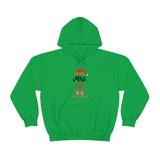 Mrs. Elf Unisex Heavy Blend Hooded Sweatshirt! Winter Vibes!