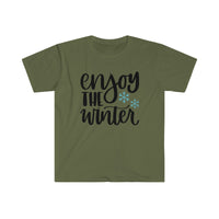 Enjoy The Winter Holiday Unisex Graphic Tees! Winter Vibes!