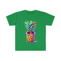 Pineapple Sunglasses Summer Time Fun Unisex Graphic Tees! Summer Vibes!