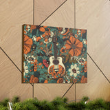 Floral Vintage 70's Inspired Guitar Canvas Gallery Wraps!