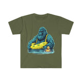 Sasquatch Rubby Ducky Funny Unisex Graphic Tees! Sarcastic Vibes!