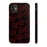 Valentines Day Candy Hearts Red and Black Tough Phone Cases, Case-Mate! Spring Vibes!