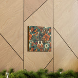 Floral Vintage 70's Inspired Guitar Canvas Gallery Wraps!