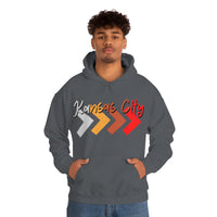 Kansas City Football Arrow Colors Unisex Heavy Blend Hooded Sweatshirt! Football Season!