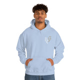 Basics Wear Anywhere Unisex Heavy Blend Hooded Sweatshirt! Lightening Bolt Edition! Basics!