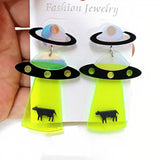 UFO Earrings