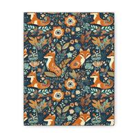 Vintage 70's Inspired Floral Foxy Canvas Gallery Wraps!