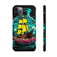 Ship in a Bottle Neon Colors Tough Phone Cases!