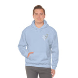 Basics Wear Anywhere Unisex Heavy Blend Hooded Sweatshirt! Lightening Bolt Edition! Basics!